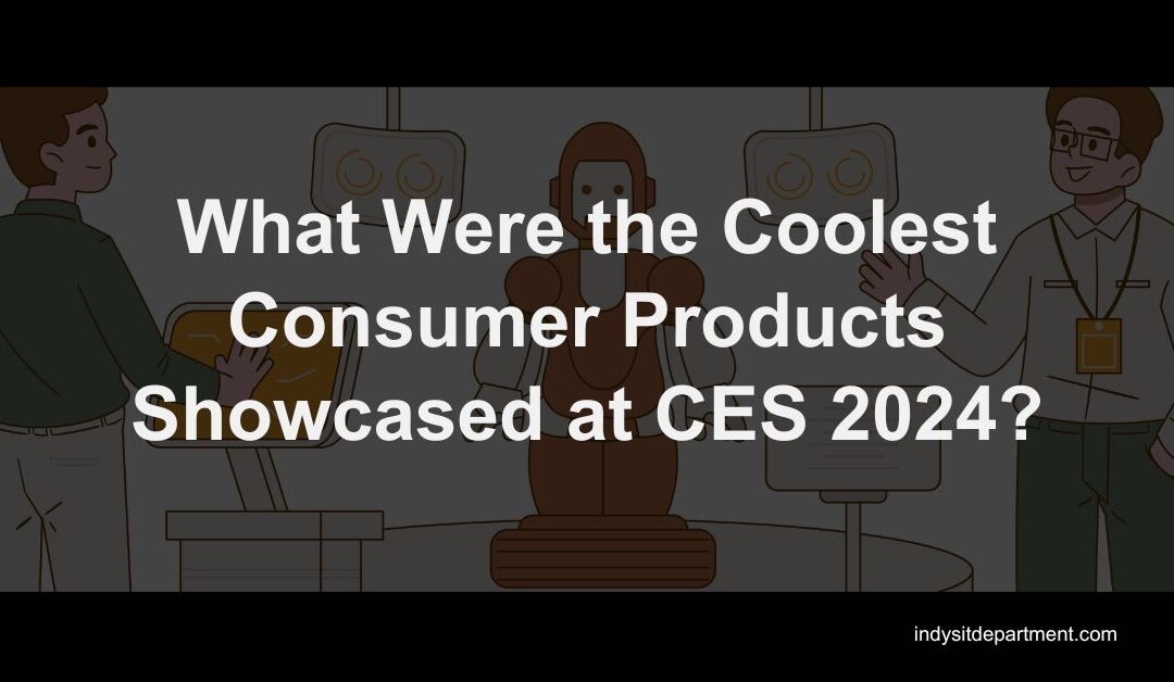 What Were the Coolest Consumer Products Showcased at CES 2024?