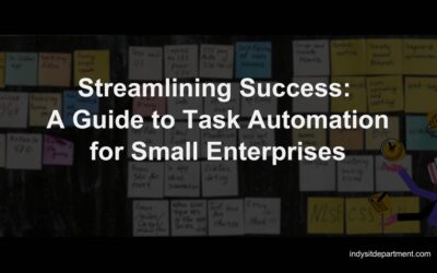 Streamlining Success: A Guide to Task Automation for Small Enterprises