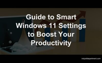 Guide to Smart Windows 11 Settings to Boost Your Productivity